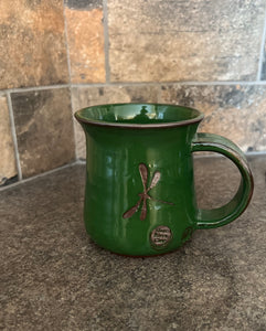 Mug - Green Dragonfly II