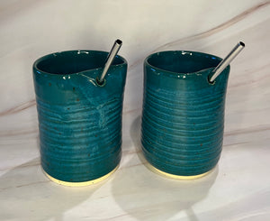 Straw Tumbler- Turquoise