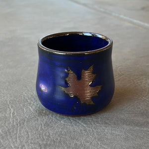 Wine Tumbler - Midnight Blue Maple